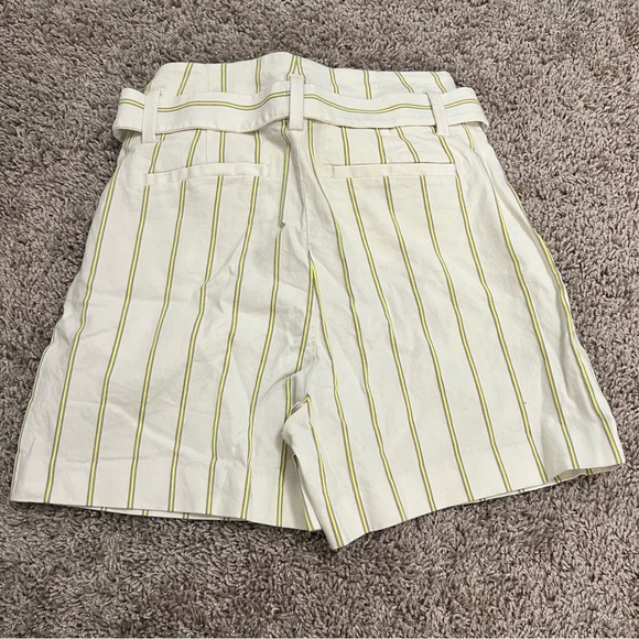 {banana republic} high waisted paper bag striped shorts - Picture 7 of 8